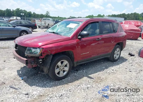 2017 Jeep Compass Sport Fwd z USA, uszkodzony, nr VIN 1C4NJCBA2HD132188